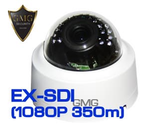 2MP EX-SDI-HD Long Reach 350m- Dome Camera